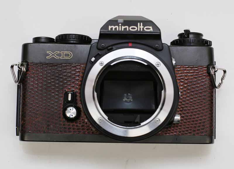 MINOLTA ミノルタ XD ボディ 限定トカゲ革 - カメラの買取屋さん